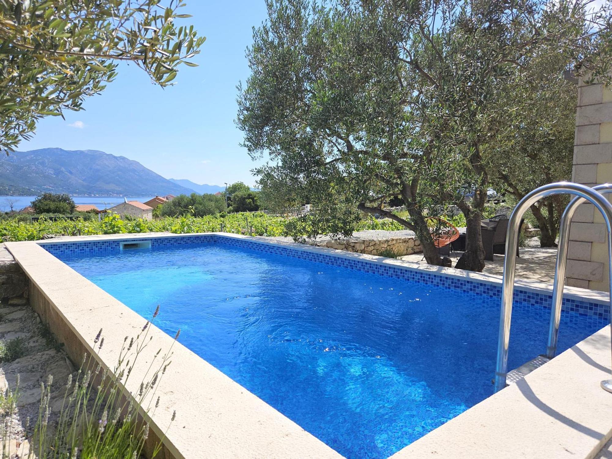 Vineyard House & Olive Grove House Villa Račišće Kültér fotó