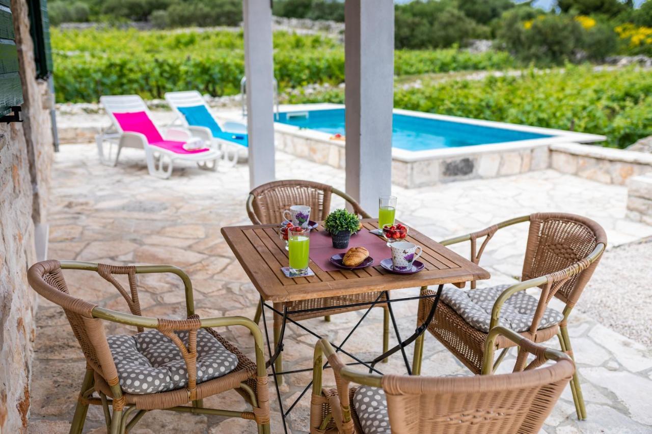 Vineyard House & Olive Grove House Villa Račišće Kültér fotó